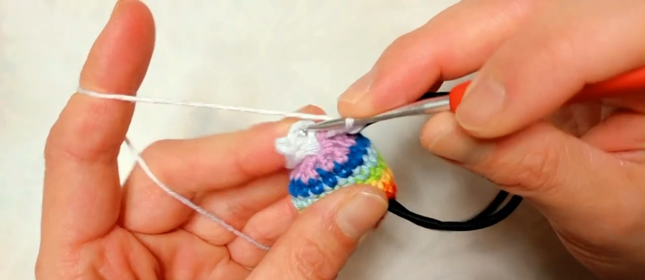 Stylish Crochet-Candy Hair Ties – Handmade Hair Accessories