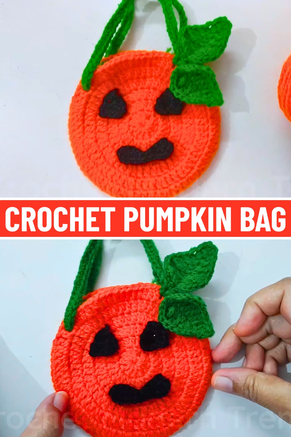 Crochet Pumpkin Bag