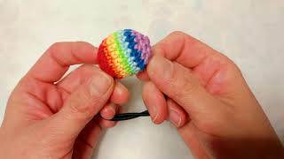 Stylish Crochet-Candy Hair Ties – Handmade Hair Accessories