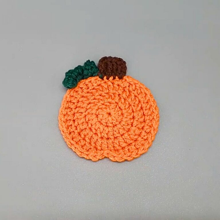 Create Beautiful and Functional Crochet Pumpkin Coasters