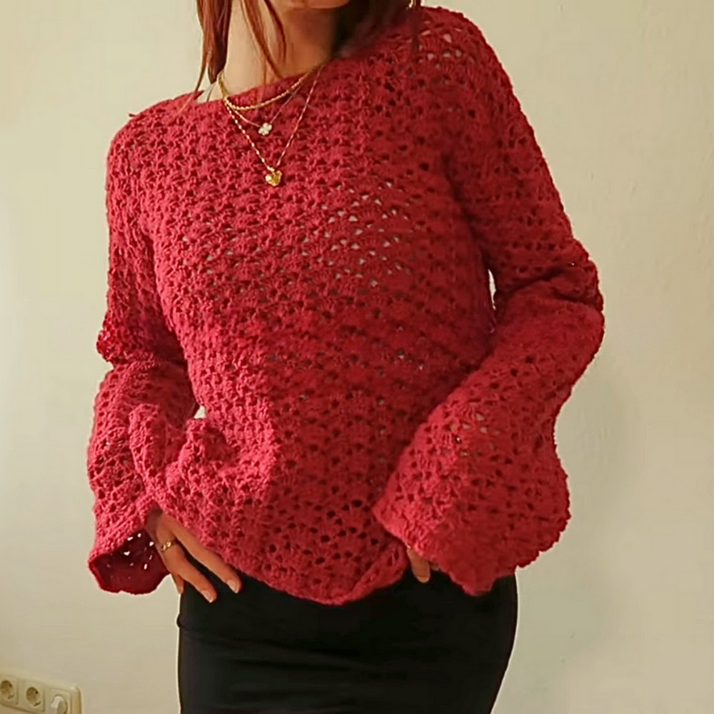 Step-by-Step Guide to Craft a Stylish Handmade Crochet Sweater