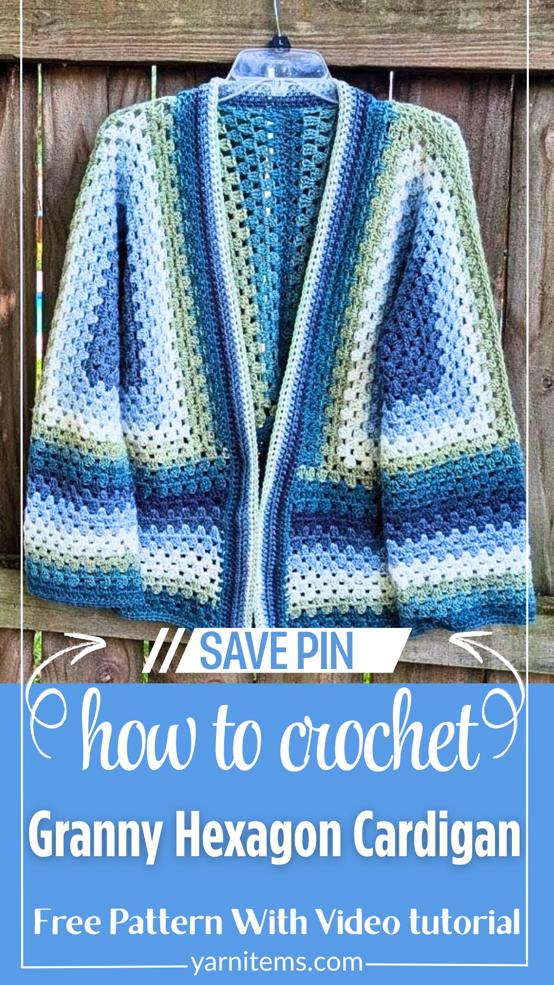 Crochet Granny Hexagon Cardigan Tutorial for Lightweight Comfort