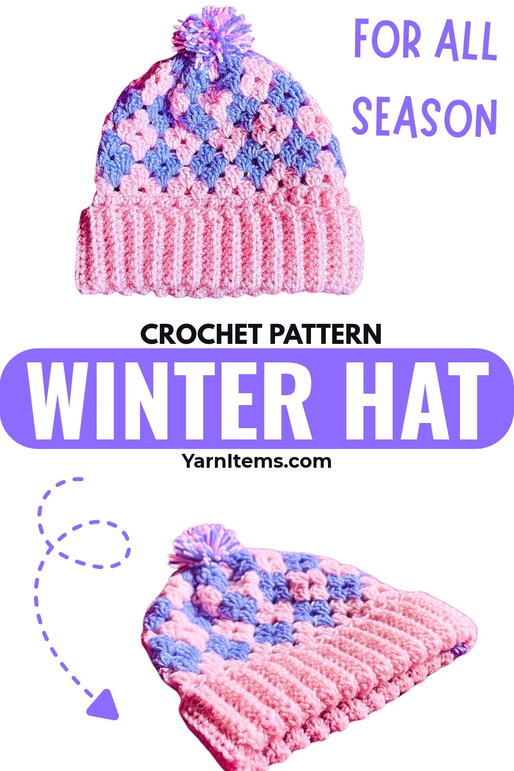 Crochet Winter Hat Pattern: Stay Warm and Stylish All Season