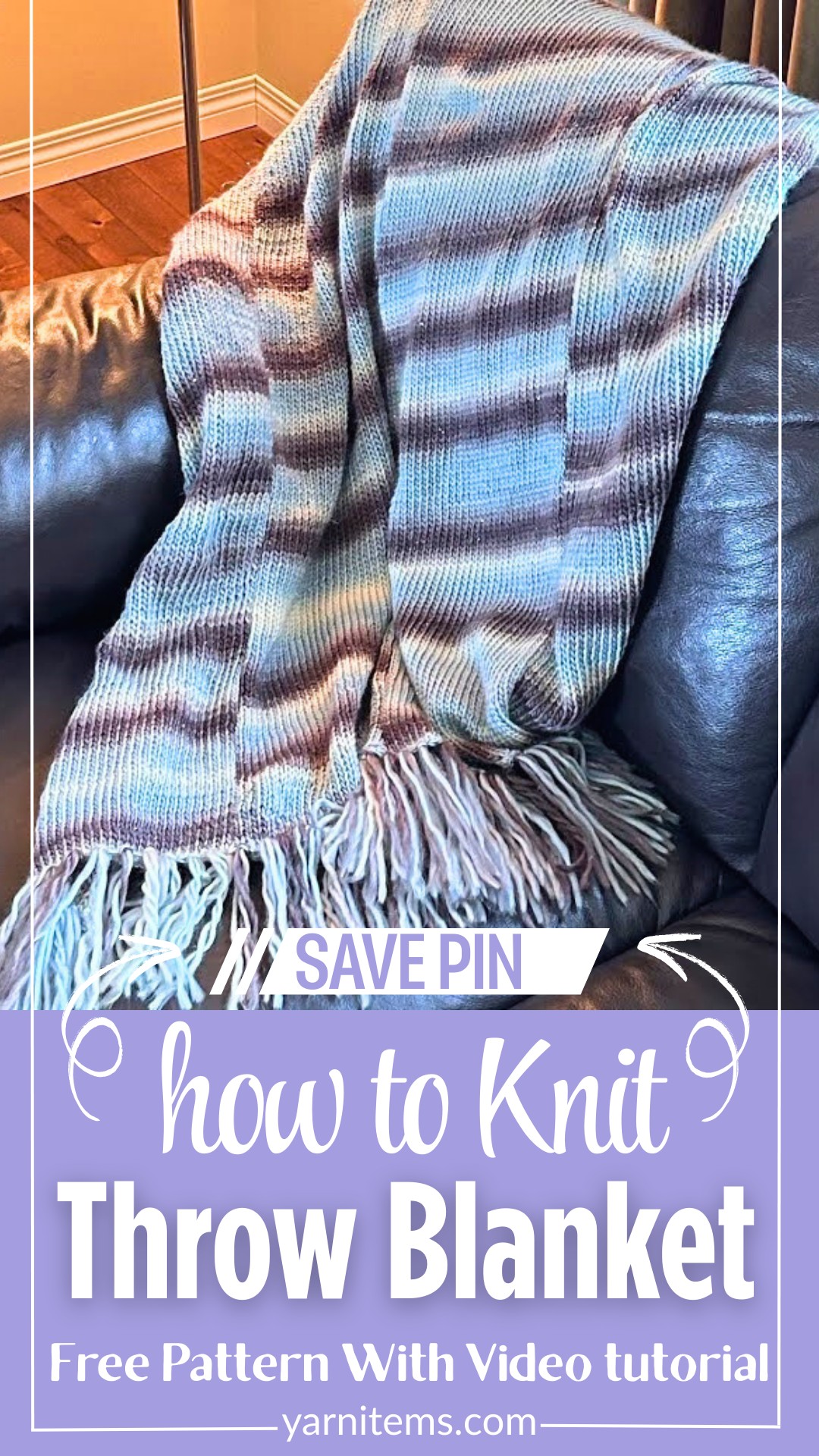 Easy Throw Blanket Knitting Tutorial - Lightweight and Versatile Design