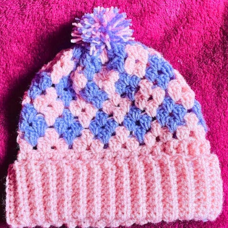 Easy to Make Crochet Winter Hat Pattern