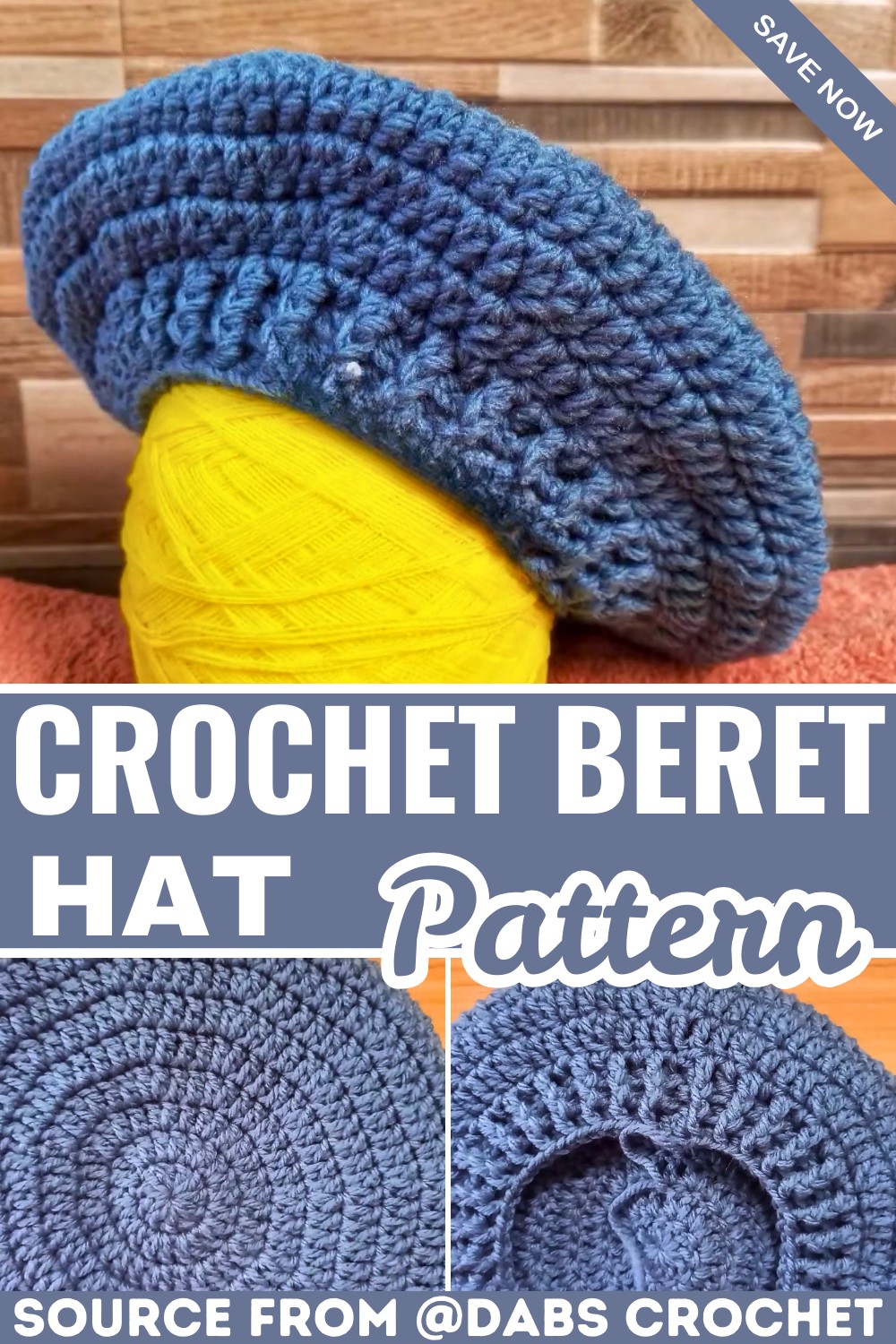 Elegant and Customizable Crochet Beret Hat Pattern for All Skill Levels