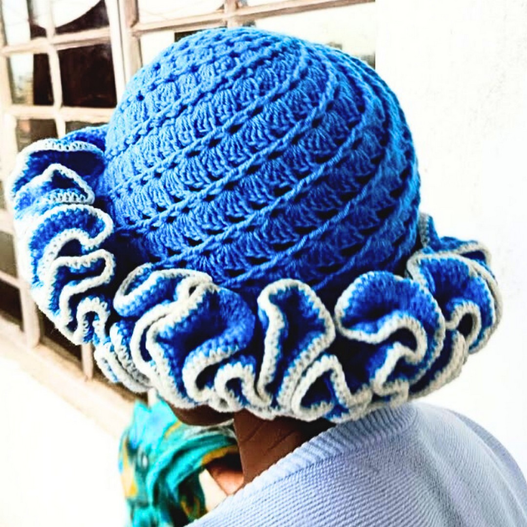 How To Crochet A Spiral Ruffle Hat With Easy-to-follow Steps