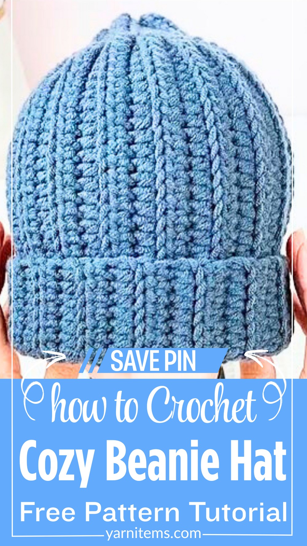 How To Crochet A Stylish And Cozy Beanie Hat For Men Step By Step With Ease