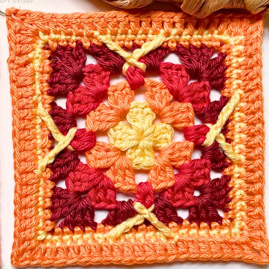 How To Crochet The Stunning Crisscross Granny Square Pattern