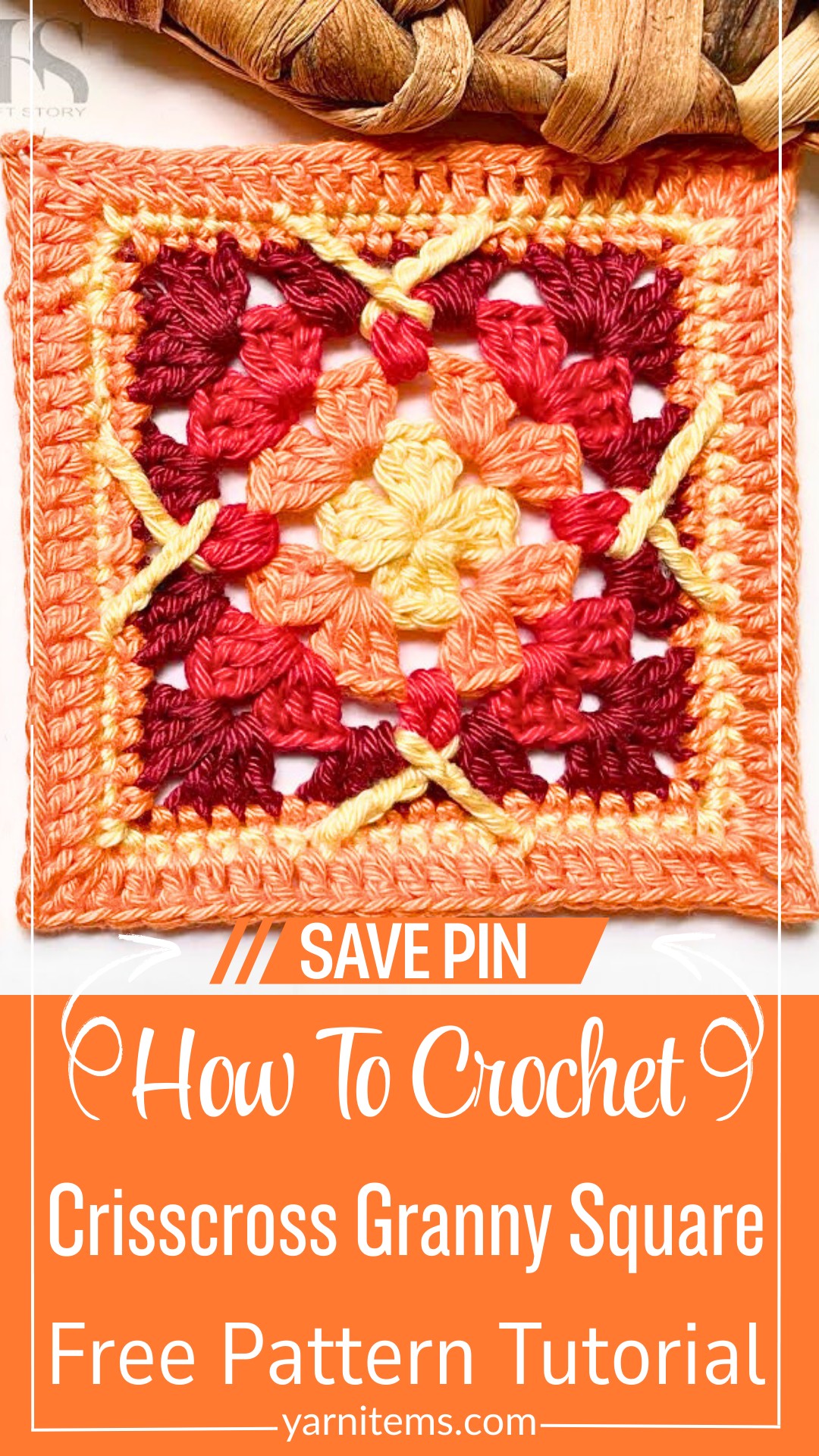 How To Crochet The Stunning Crisscross Granny Square Pattern