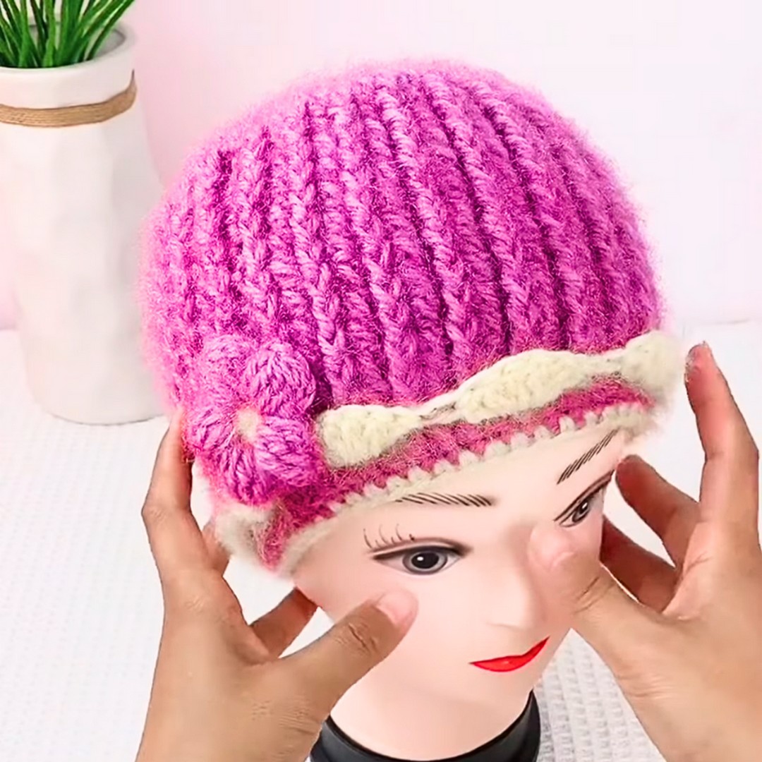 How to Crochet a Beautiful and Functional Flower Hat With Step-by-Step Instructions