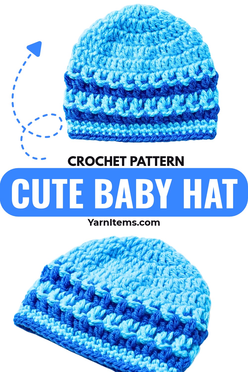 How to Crochet a Cute Baby Hat (0–3 Months) Stylish & Easy Guide