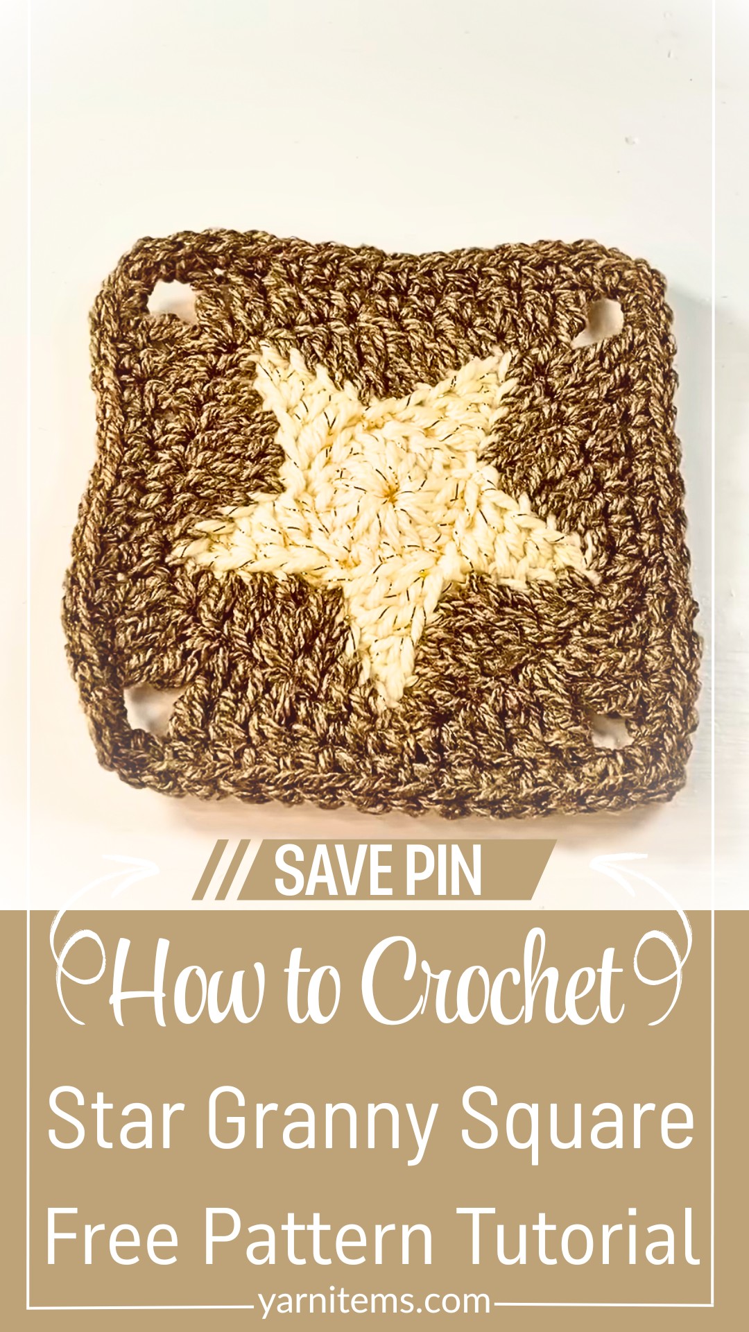 How to Crochet a Star Granny Square for Blankets, Decorations, and More