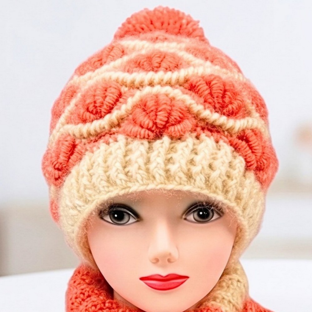 How to Crochet a Two-Color Irish Hat with Raised Texture