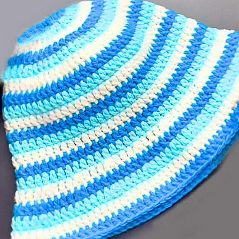 How to Crochet an Easy Double Crochet Hat with Customizable Sizes