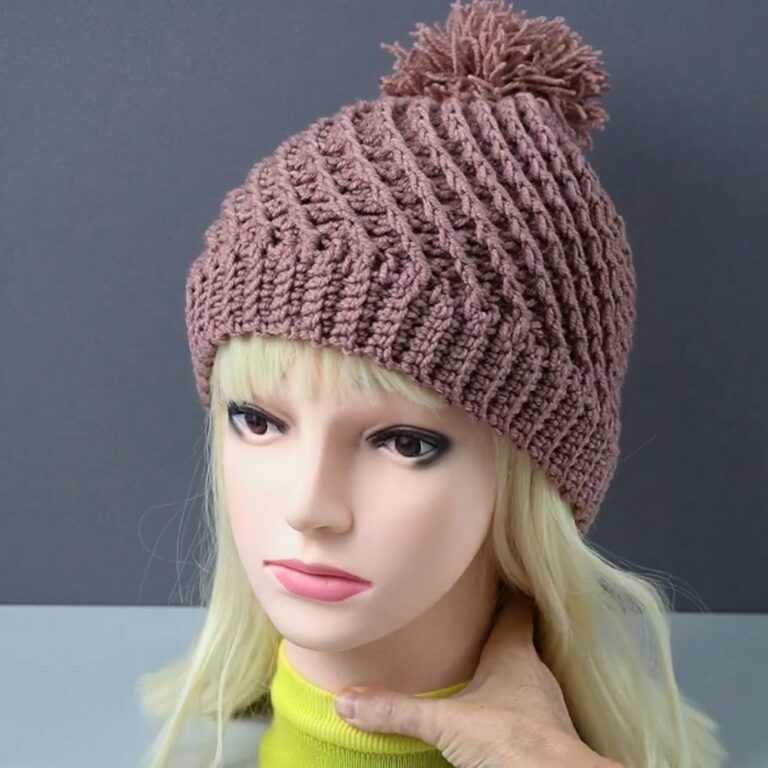 Learn How to Make a Stunning and Functional Crochet 3D Stitch Hat