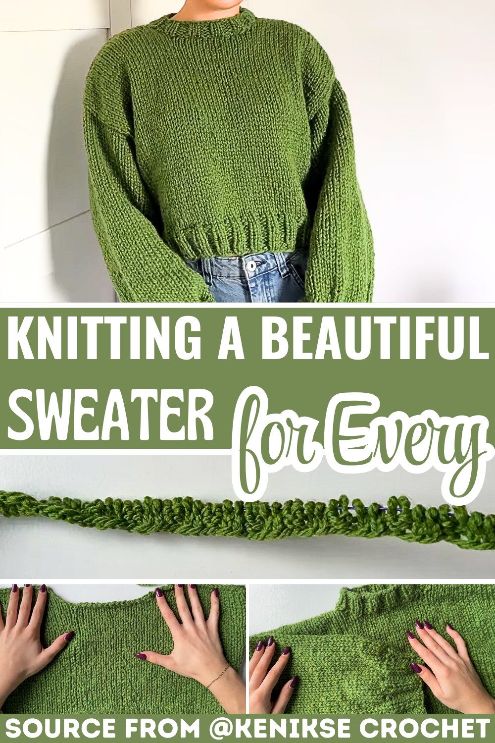 Step-by-Step Guide to Knitting a Beautiful, Customizable Sweater for Every Occasion
