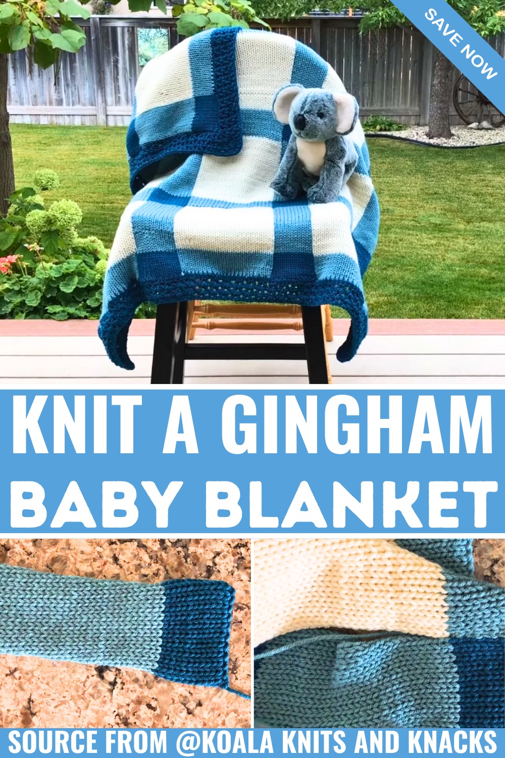 Step-by-Step Guide to Knitting a Gingham Baby Blanket