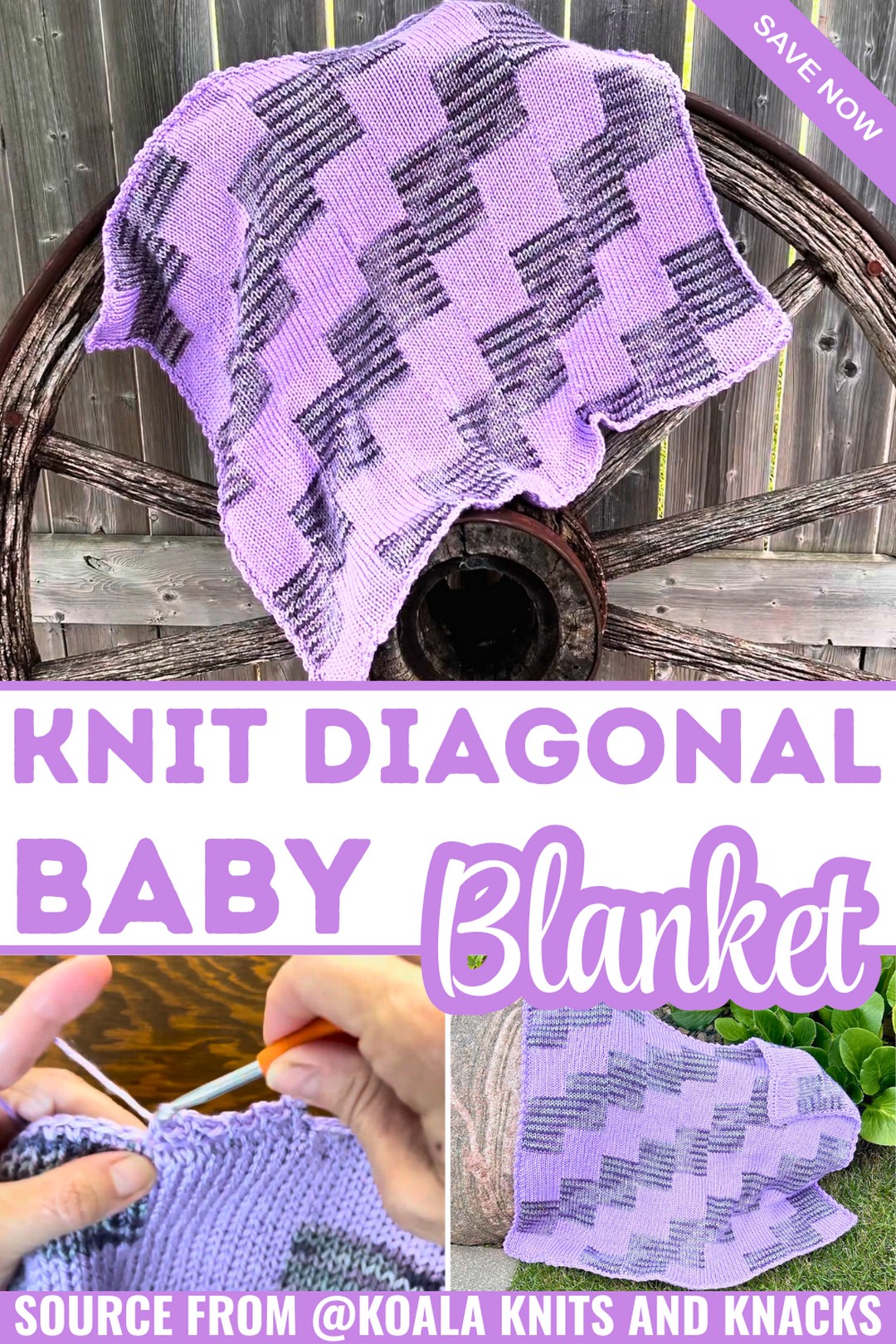 Step-by-Step Guide to Knitting the “Diagonal Delight” Baby Blanket
