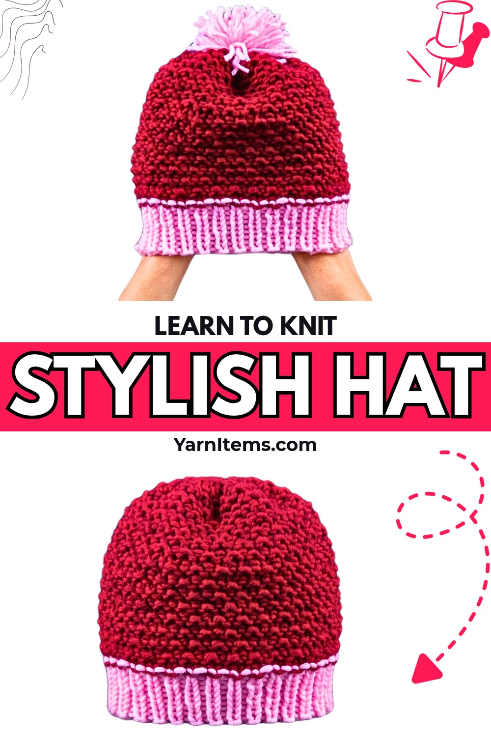 Learn to Knit a Stylish Hat With Video Tutorial