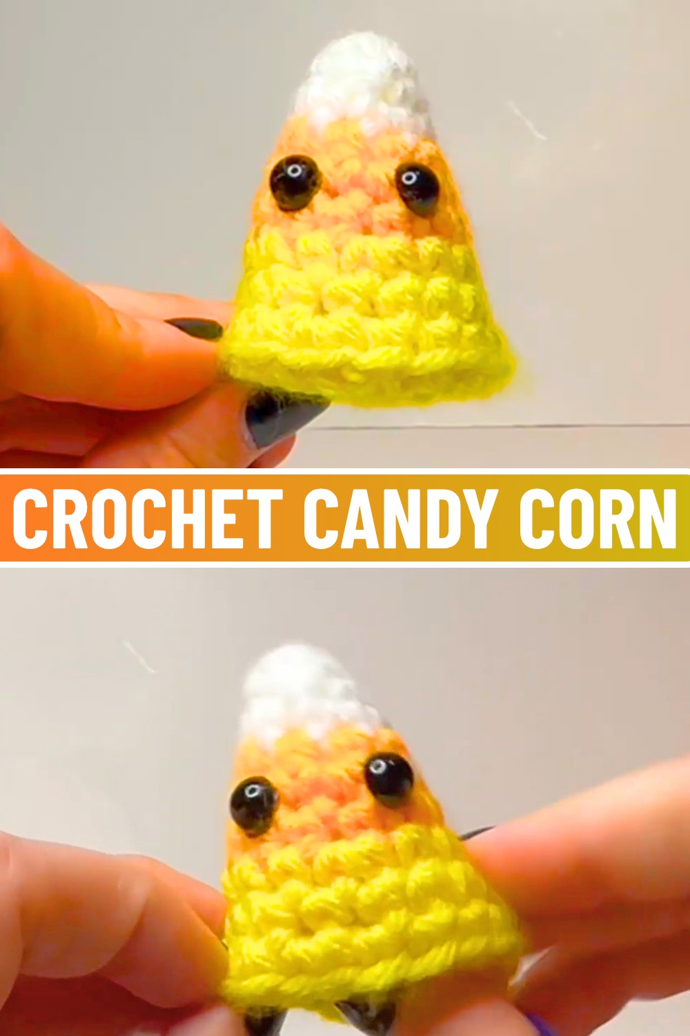 Crochet Candy Corn Tutorial
