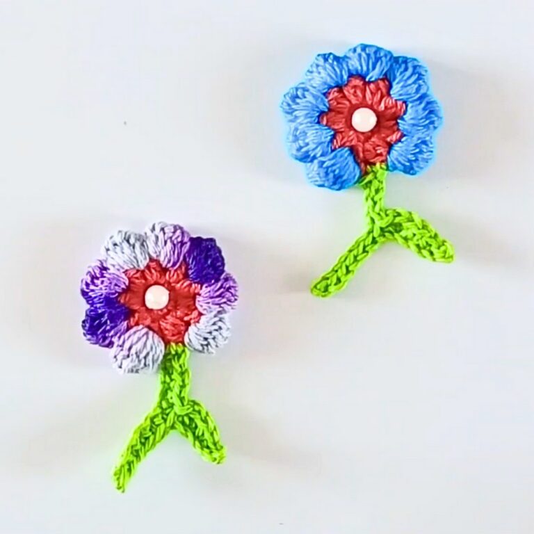 Crochet Little Flowers Tutorial – Perfect Handmade Accents