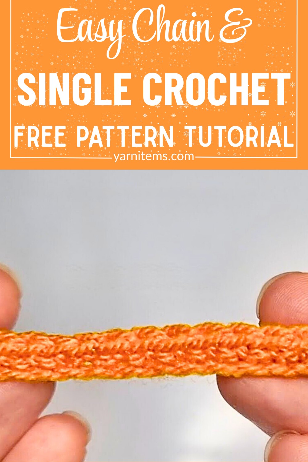 Easy Chain & Single Crochet Tutorial – Crochet for Beginners