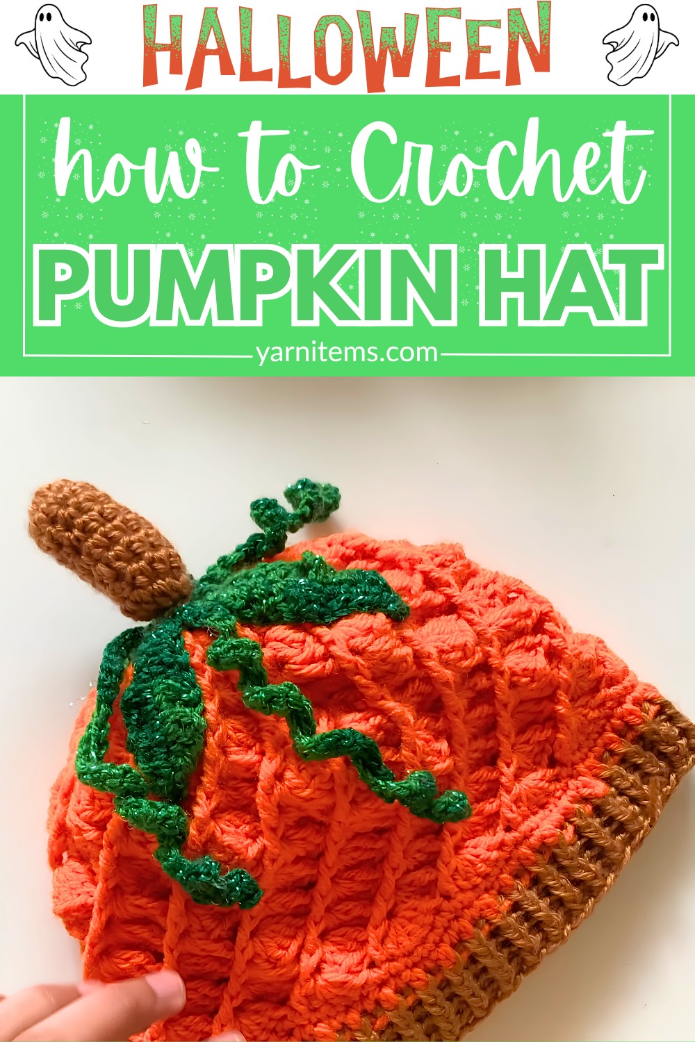 Easy Crochet Halloween Pumpkin Hat Pattern Perfect for All Ages