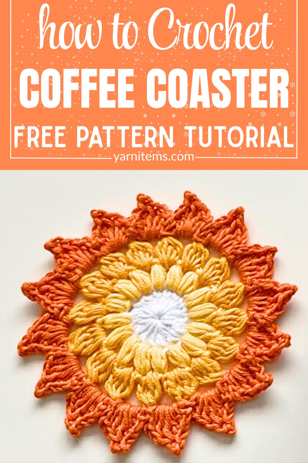 Handmade Crochet Coffee Coaster Tutorial | Stylish and Beginner-Friendly