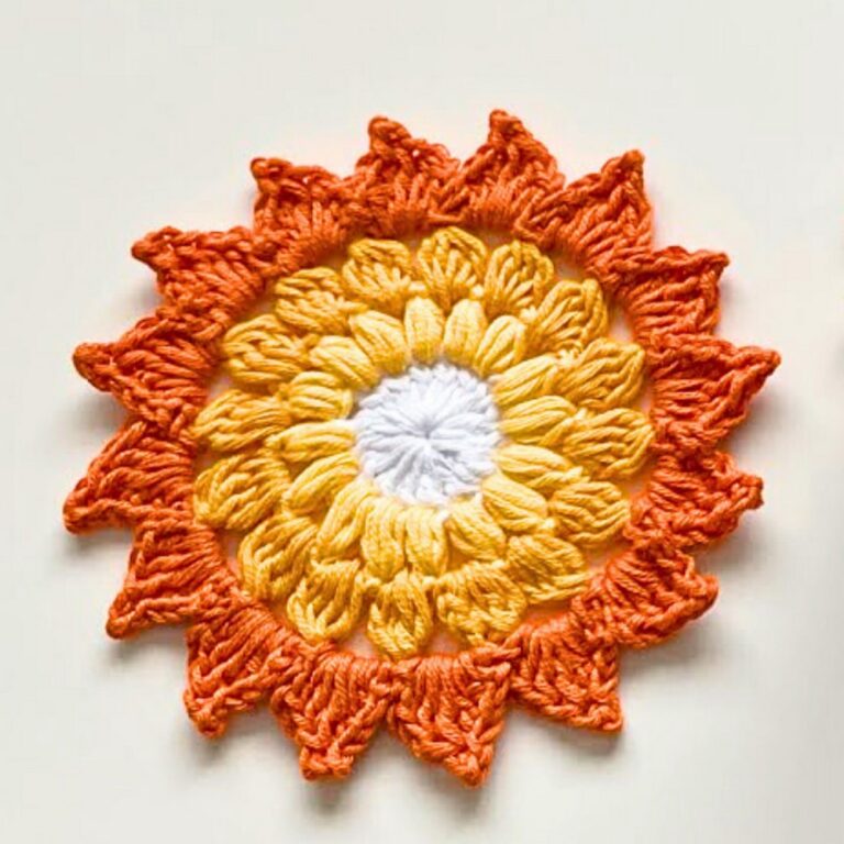 Handmade Crochet Coffee Coaster Tutorial | Stylish and Beginner-Friendly