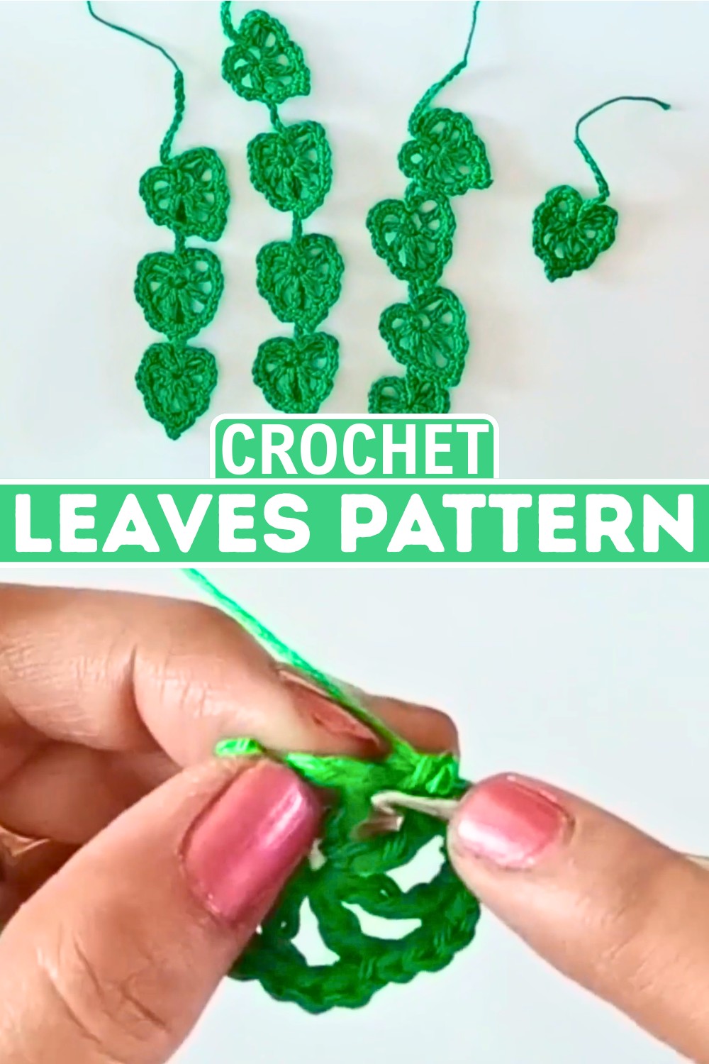 Beginner's Guide to Crochet Leaves