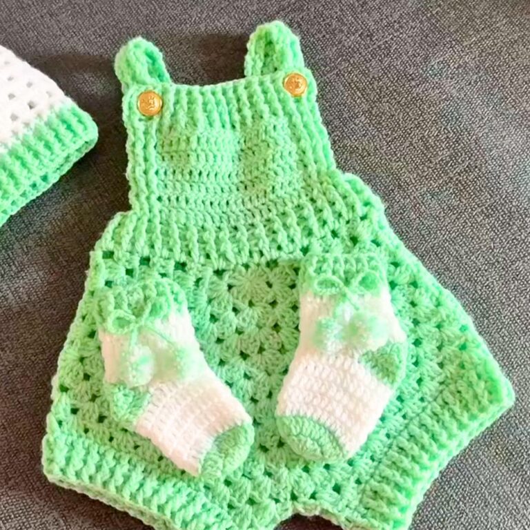 Crochet Baby Romper Tutorial