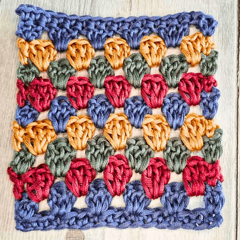 Crochet Granny Stripe Square