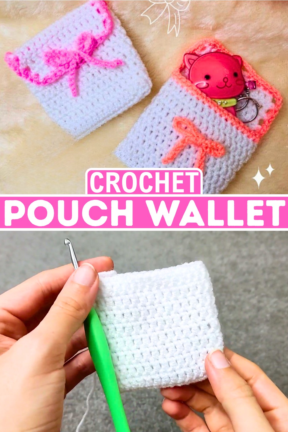 Crochet Pouch Wallet