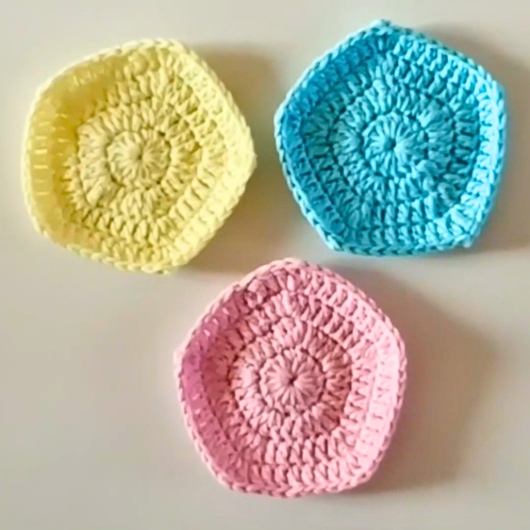 Crochet Solid Pentagon Guide