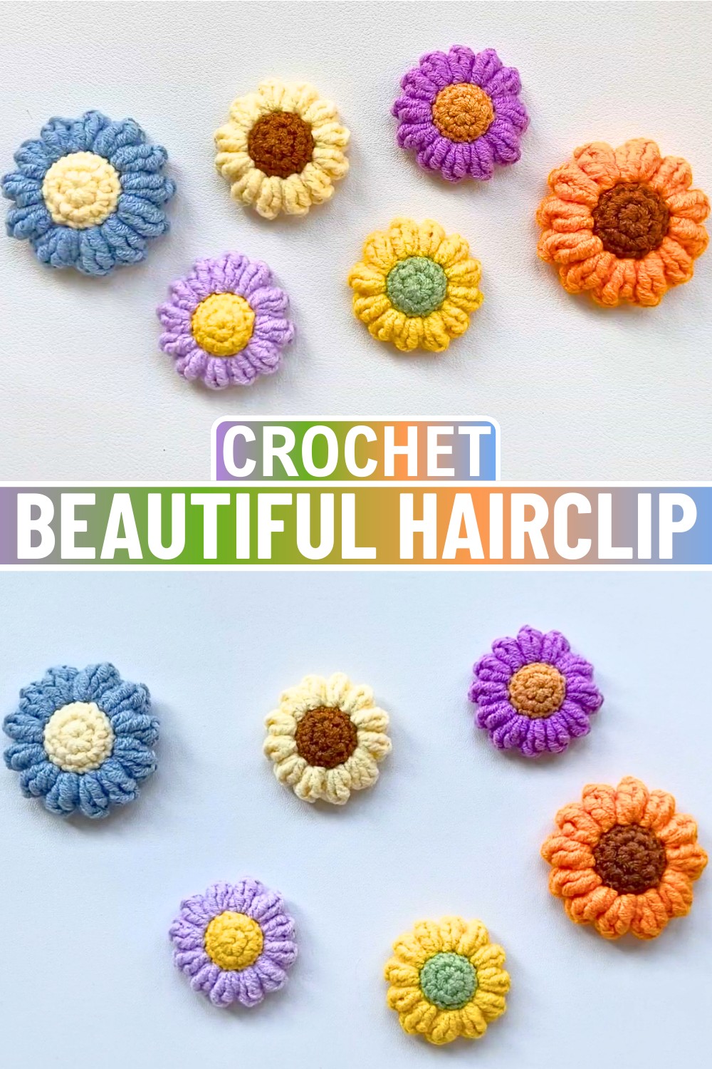 How to Create a Beautiful Crochet Hairclip