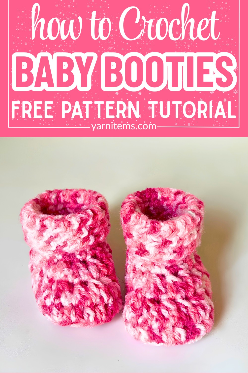 Adorable & Easy Crochet Baby Booties Pattern