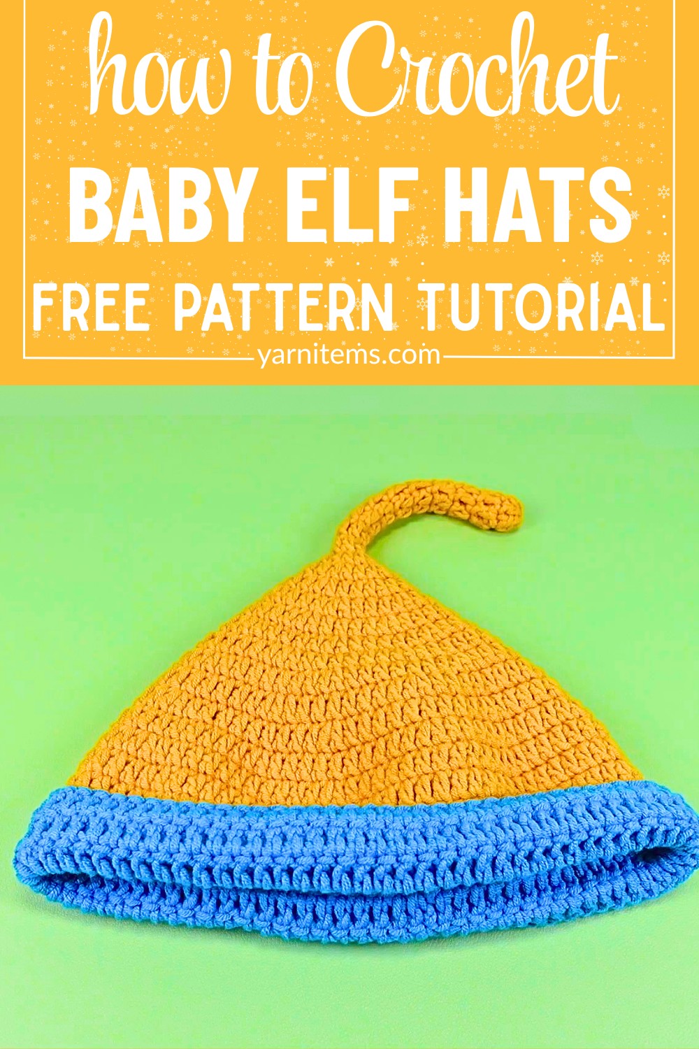 Step-by-Step Guide on How to Crochet Baby Elf Hats