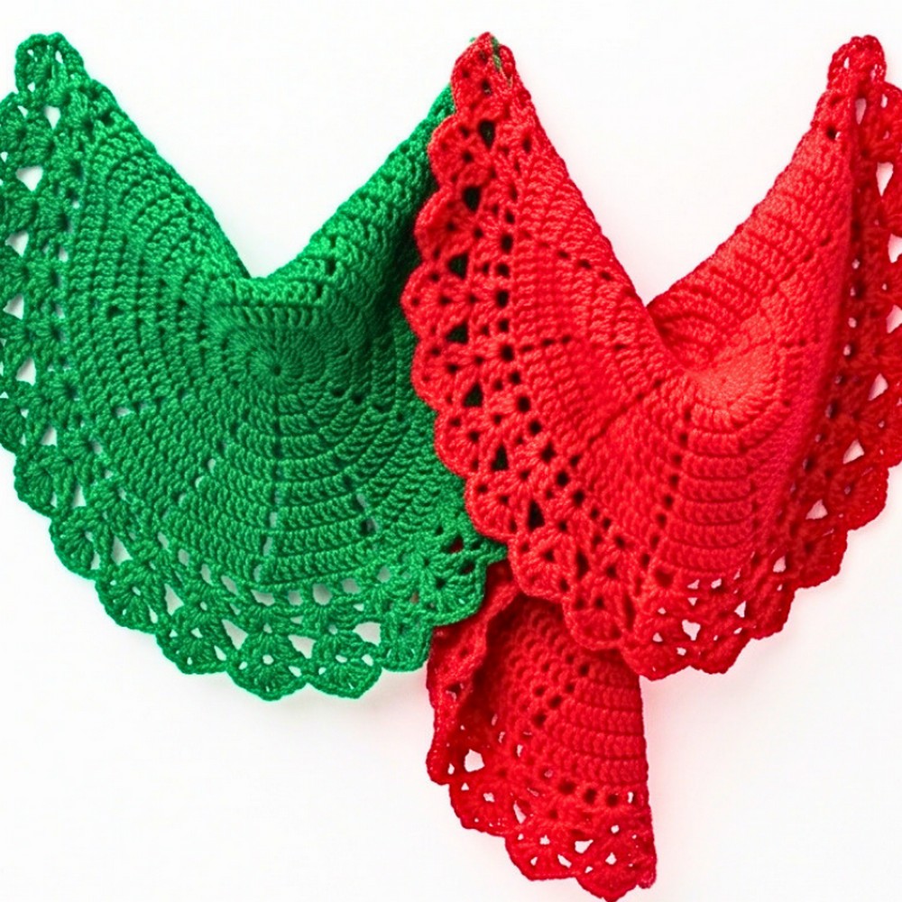Crochet Christmas Place Mats For Beginner-Friendly Pattern