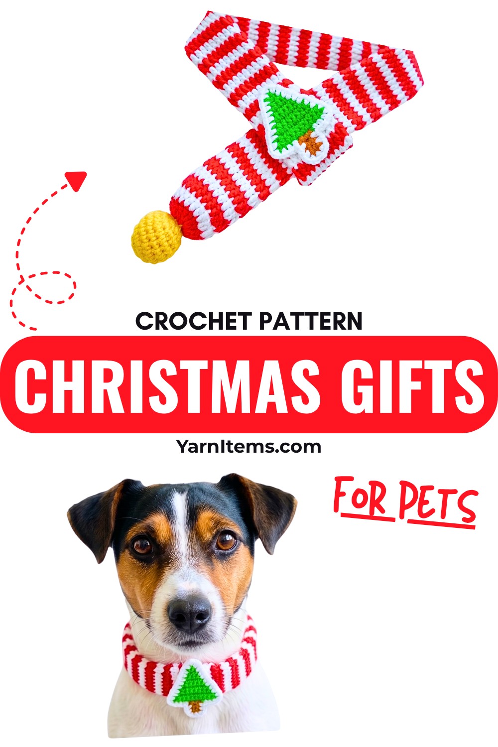 Easy and Special Crochet Christmas Gifts for Pets