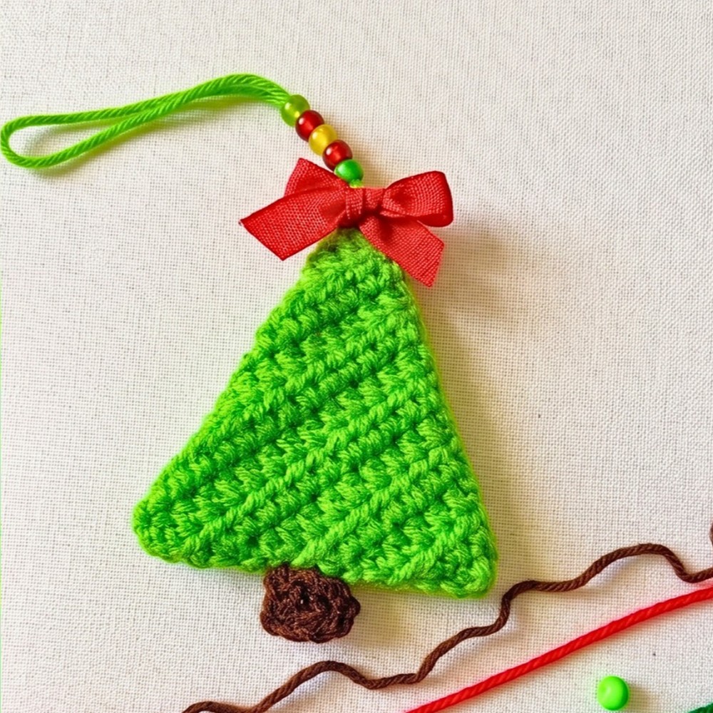 Easy Crochet Christmas Tree Pattern For Holiday Decor