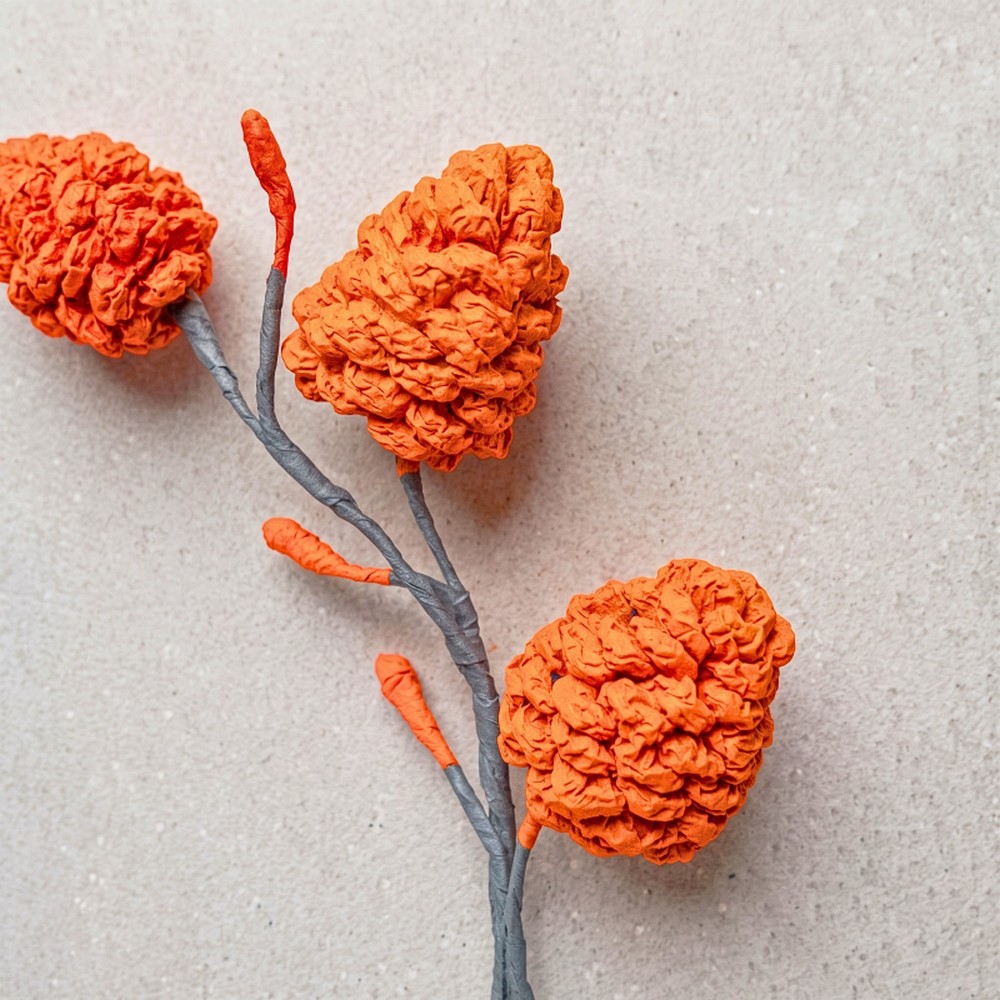 Simple Crochet Pinecone Christmas Ornaments For Decor