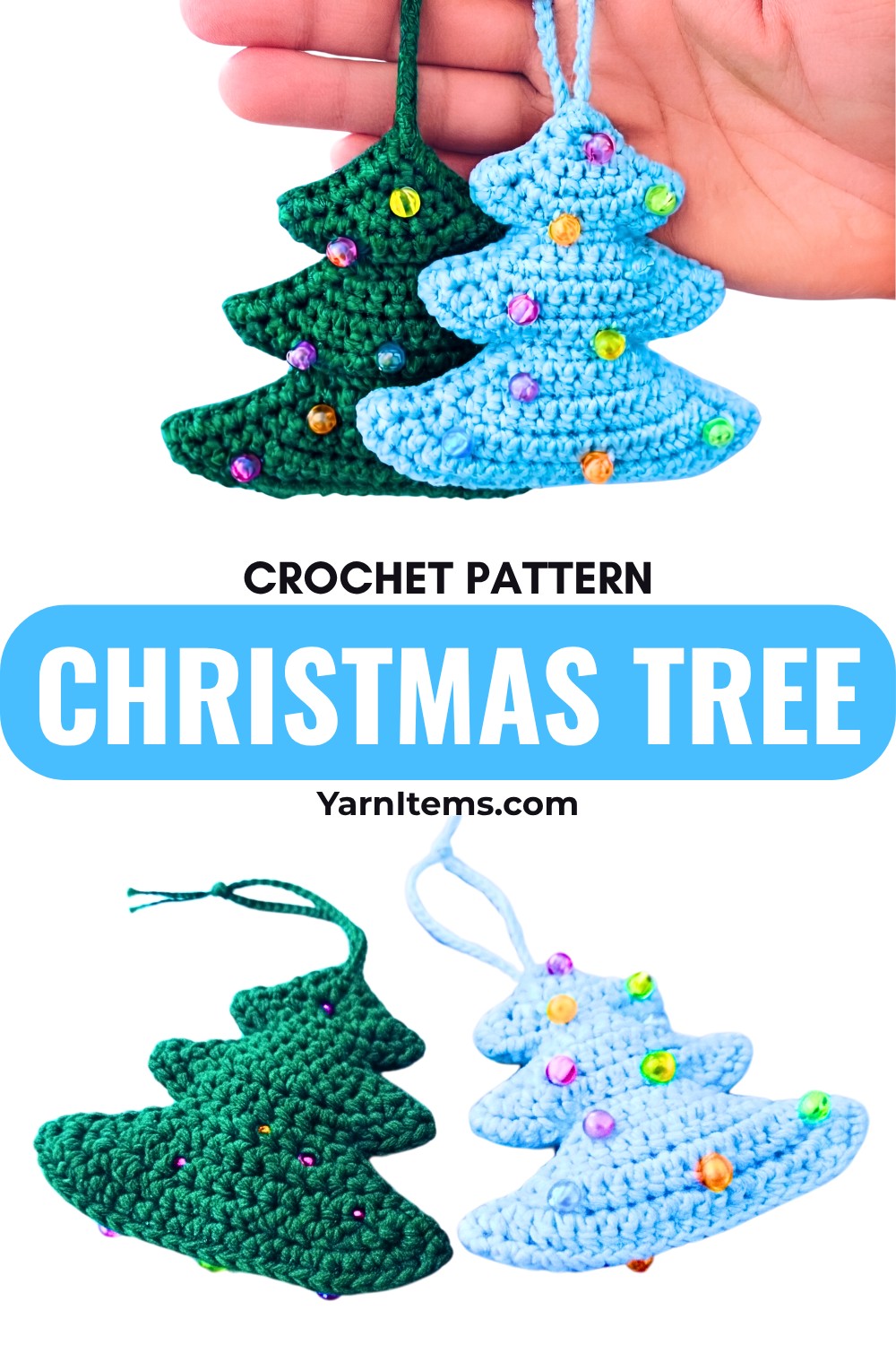 Simple and Beautiful Crochet Christmas Tree For Holiday