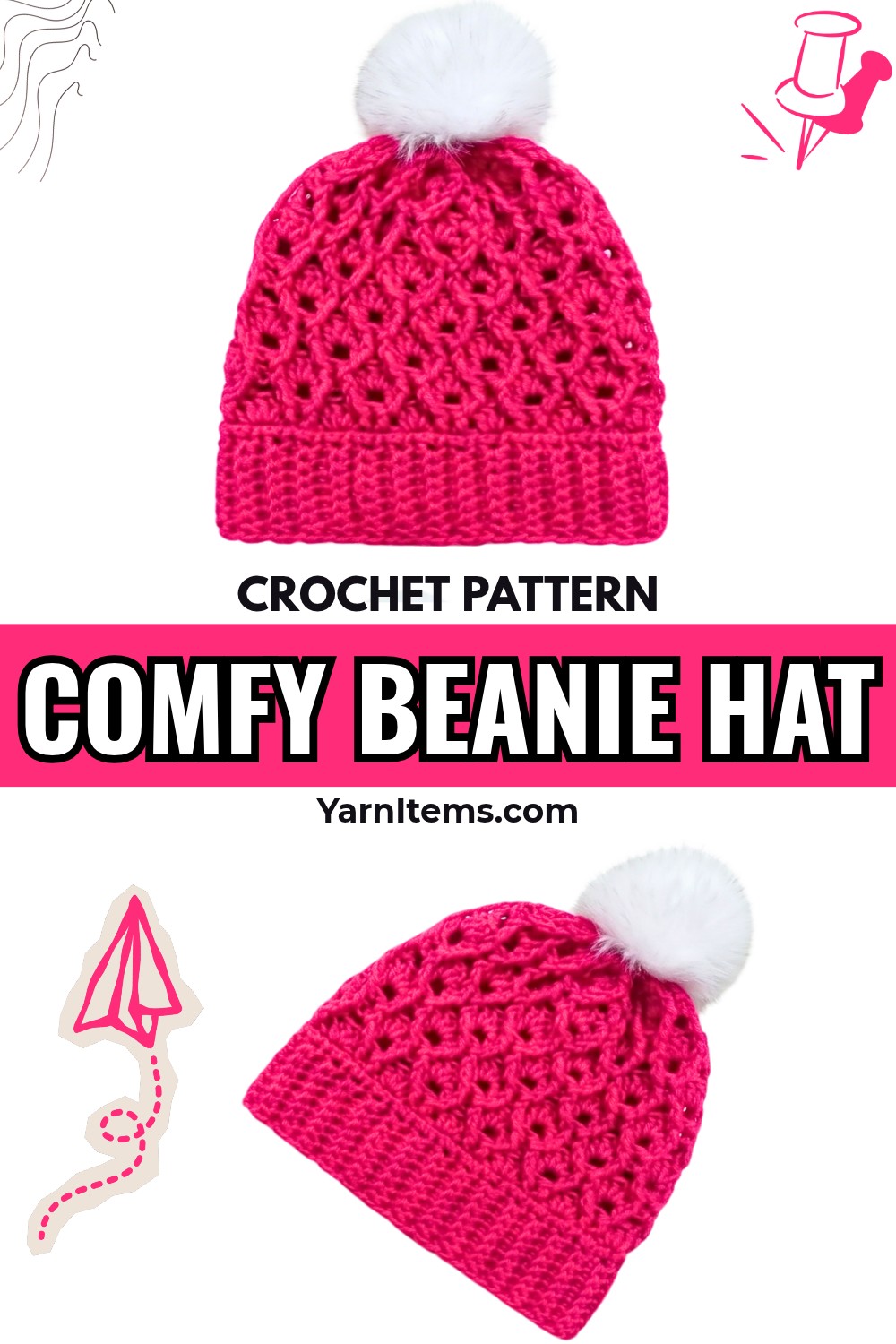 Create a Comfy Crochet Beanie Hat with Easy Steps