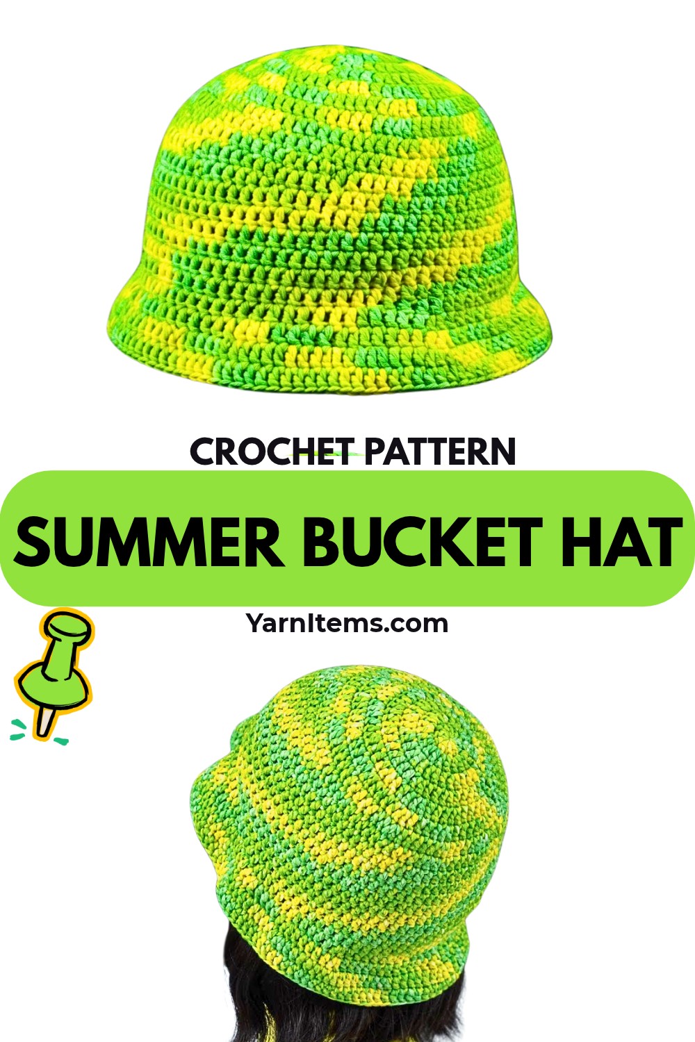 Crochet Summer Bucket Hat Tutorial - Easy to Make