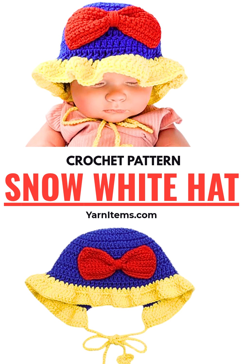 Crochet a Charming Snow White Hat with Ease: Step-by-Step Tutorial