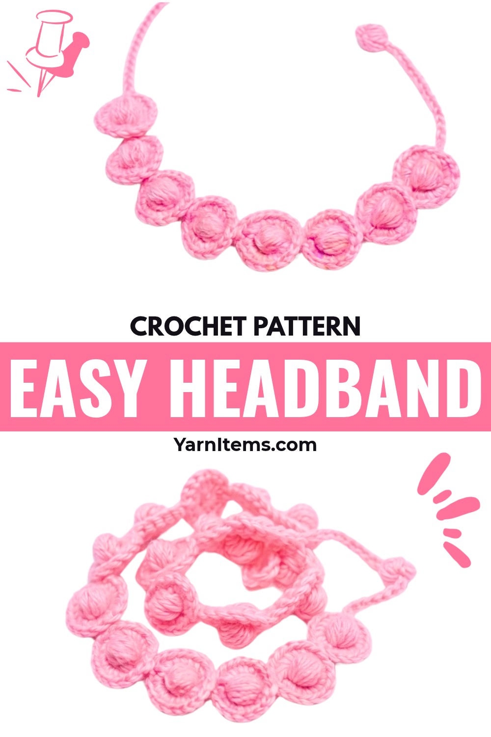 Easy Everyday Crochet Headband Pattern