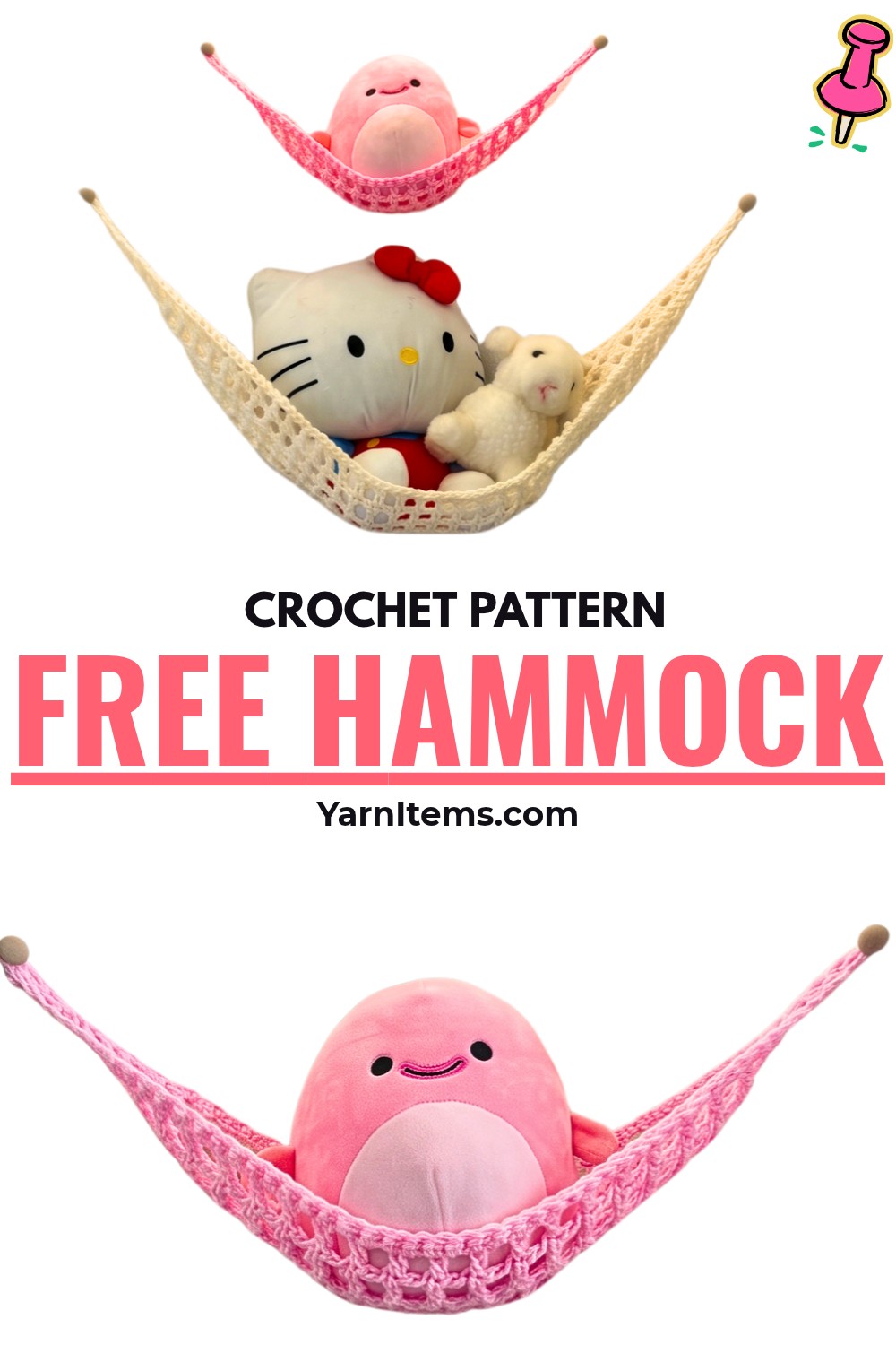Free Crochet Hammock Pattern – Adjustable Triangle Design