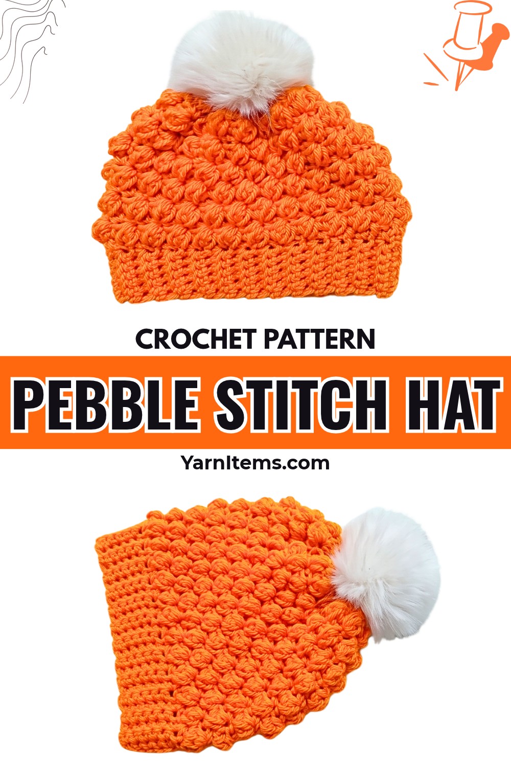 Step-by-Step Crochet Pebble Stitch Hat for Cold Seasons