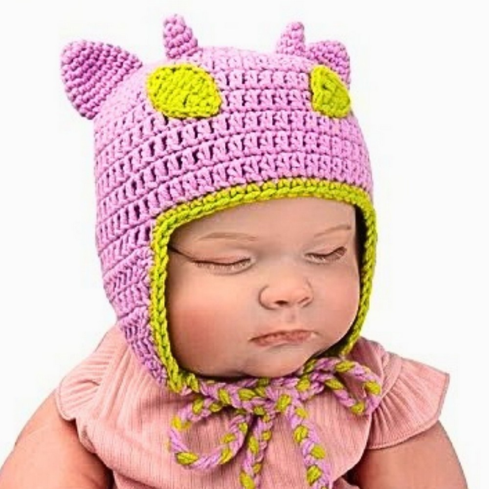 Step-by-Step Guide to Crochet a Baby Monster Hat with Cute Details